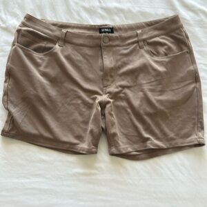 Men’s Steele Brand Shorts - 2 Pair - Black and Tan